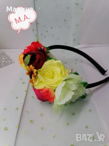 Китка за глава , вариант 16, снимка 7 - Аксесоари за коса - 49265187