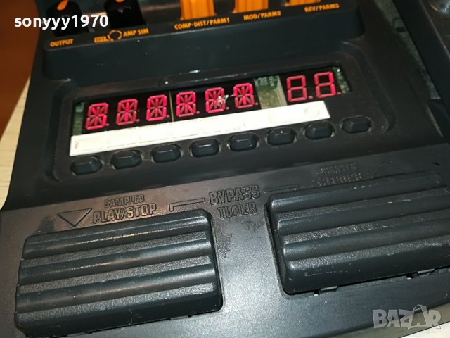 ZOOM BFX-708 BASS EFFECT PROCESSOR-FRANCE L0211220840, снимка 6 - Ресийвъри, усилватели, смесителни пултове - 38530559