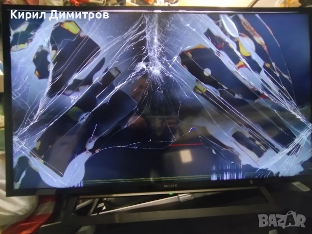 SONY KDL-40R450B счупен дисплей 