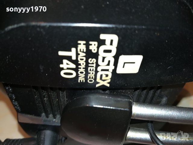 FOSTEX T40 STEREO HEADPHONES-MADE IN JAPAN 0209221609, снимка 12 - Слушалки и портативни колонки - 37879789