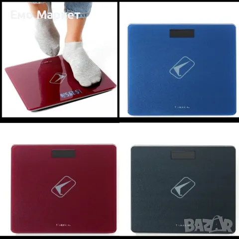 Електронен кантар с LSD дисплей LBS-4353 - Показва и стайна температура