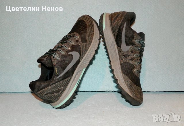 Водоустойчеви маратонки Nike Air Zoom Wildhorse 3 GTX  gore-tex номер 40-40,5 , снимка 4 - Маратонки - 30508866