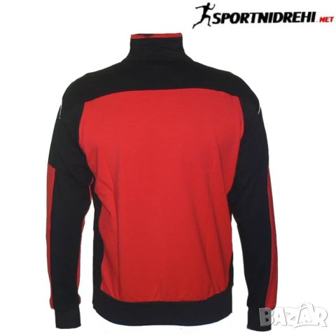 Мъжки спортен екип REDICS 230122, черен с червено, памук и ликра, снимка 2 - Спортни дрехи, екипи - 42821208