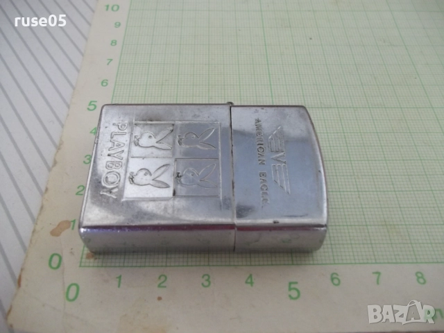 Запалка "ZIPPO - PLAYBOY" бензинова, снимка 3 - Колекции - 51826354