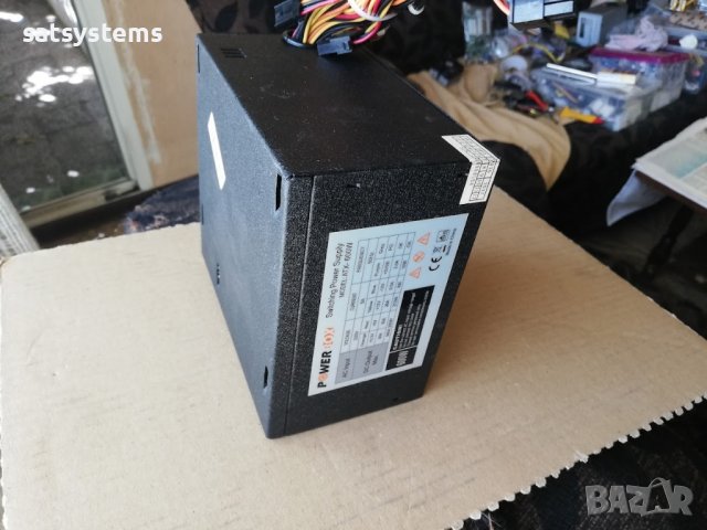 Компютърно захранване 600W PowerBox ATX-600W 120mm вентилатор, снимка 2 - Захранвания и кутии - 38190097