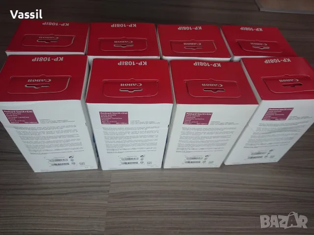 8бр. CANON kp108ip за Selphy нови, стара дата, снимка 3 - Консумативи за принтери - 56480777