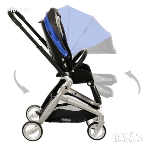 Здрава и лека. Бебешка количка 3 в 1, Zizito Harmony Lux, снимка 3 - Детски колички - 51889375