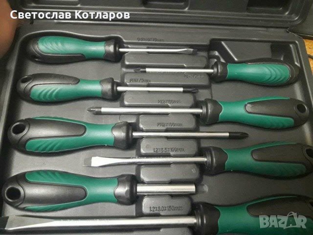 отвертки в куфарче 32 части , снимка 4 - Отвертки - 30332022