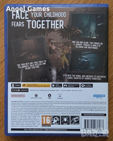 Little Nightmares 3 PS5 Playstation 5 Плейстейшън PS диск игра, снимка 2 - Игри за PlayStation - 53176278
