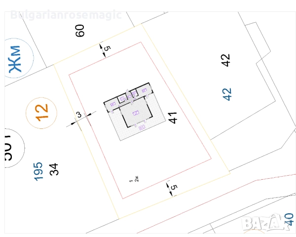 Парцел 1583 м² + Готова къща 95 м² • Монтаж до 1 месец • Войводино, снимка 3 - Парцели - 52734037