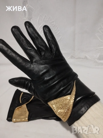 ЕСТЕСТВЕНА КОЖА дамски кожени ръкавици в разримни цветове, снимка 3 - Ръкавици - 53154153