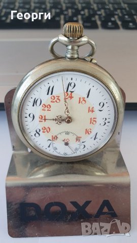 Антикварен швейцарски джобен часовник , снимка 2 - Антикварни и старинни предмети - 38480587