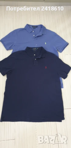POLO Ralph Lauren Pique Cotton Slim Fit Mens Size XL ОРИГИНАЛ! 2бр. Мъжки Тениски!, снимка 13 - Тениски - 50966974