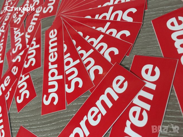 100 supreme stickers
