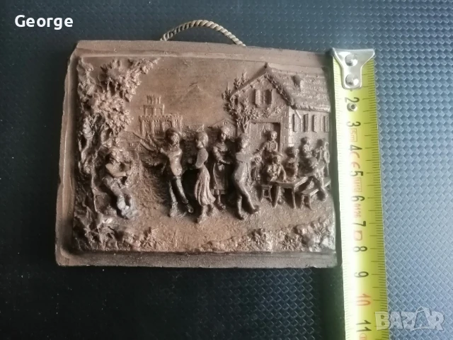 Старинна восъчна картина, снимка 2 - Други ценни предмети - 51418428