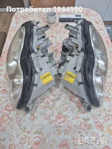 Кристални Оригинални КСЕНОНОВИ фарове BOSCH за Мерцедес С клас W203 , снимка 6 - Части - 53905530