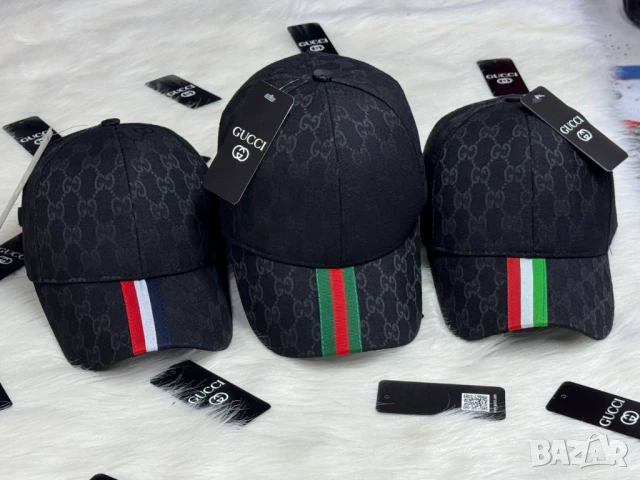 шапки с козирка gucci, снимка 4 - Шапки - 50741832