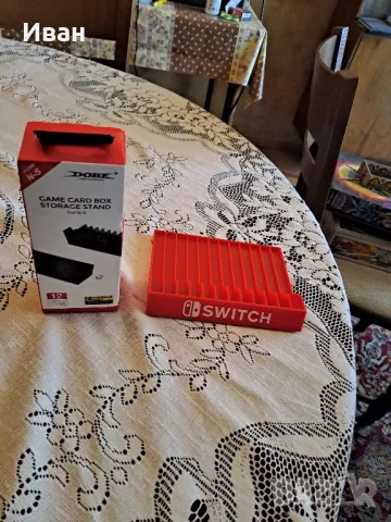 поставки за съхранение на дискети Nintendo Switch OLED