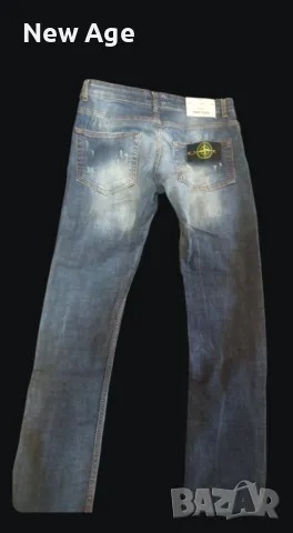 Оригинални мъжки дънки Stone Island, снимка 3 - Дънки - 49312257