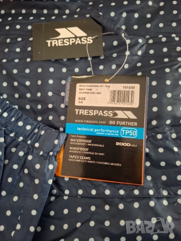 Детско яке  TRESPASS 5/6 години, снимка 4 - Детски якета и елеци - 54324880