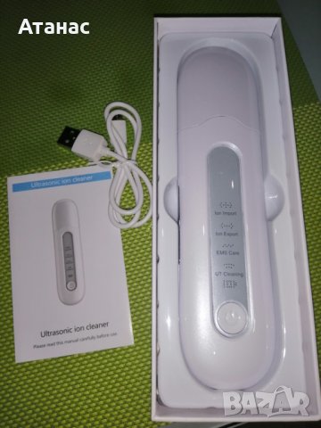 Ултразвуков уред за почистване и пилинг Ultrasonic ion cleaner, снимка 8 - Друга електроника - 31009295