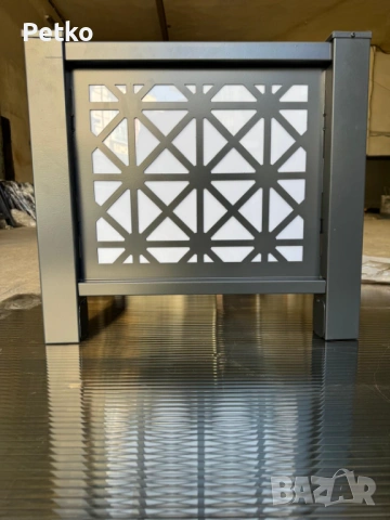 Лазерно изрязано пано за ограда + метален кол, снимка 12 - Огради и мрежи - 53132260