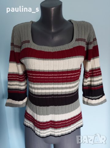 Дамска еластична блуза тип пуловер "Greenvillage" / голям размер , снимка 4 - Блузи с дълъг ръкав и пуловери - 16774604