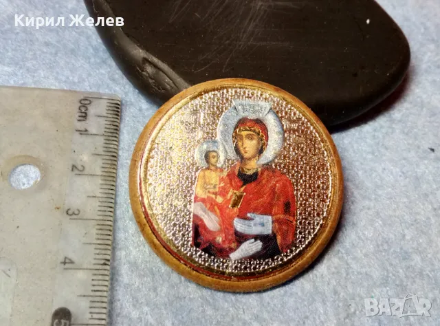 ПРАВОСЛАВНА ИКОНКА на ДЪРВО ПРЕСВЕТА БОГОРОДИЦА с МЛАДЕНЕЦА 47611, снимка 5 - Икони - 47914838