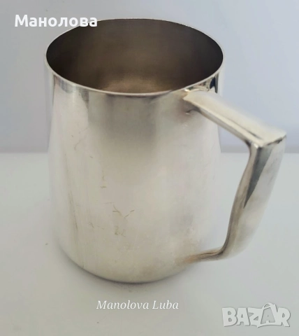 Посребрена халба за бира BENJAMIN GRAYSON & SON, снимка 2 - Други ценни предмети - 51529660