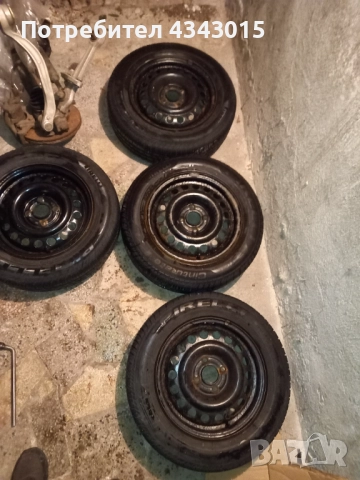 4 броя гуми с джанти за опел , снимка 10 - Гуми и джанти - 52675140