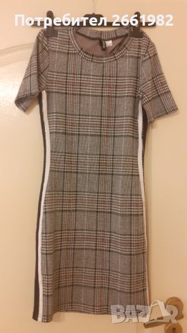 Елегантна рокля / туника на райе, снимка 1