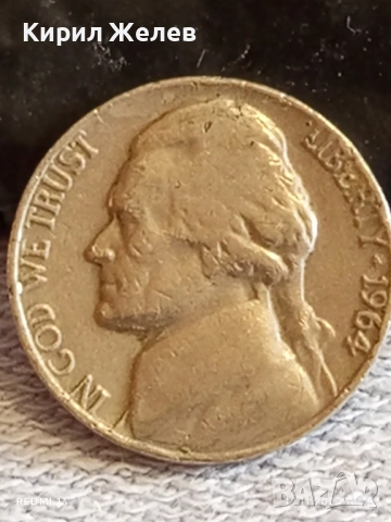 Пет монети пет цента АМЕРИКА различни години за КОЛЕКЦИЯ ДЕКОРАЦИЯ 51808, снимка 7 - Нумизматика и бонистика - 52388088