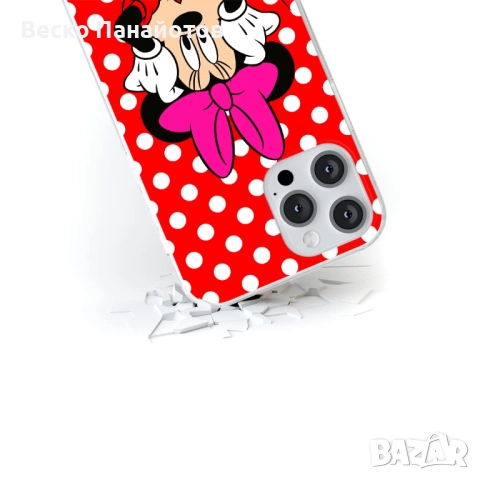 Iphone 13 Pro с мотив Мини Маус 016 от ERT GROUP, снимка 5 - Калъфи, кейсове - 51910050