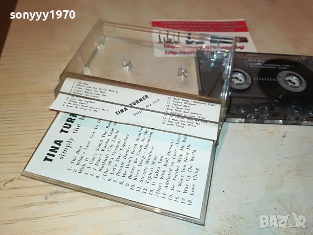 TINA TURNER 1205221120, снимка 13 - Аудио касети - 36736312