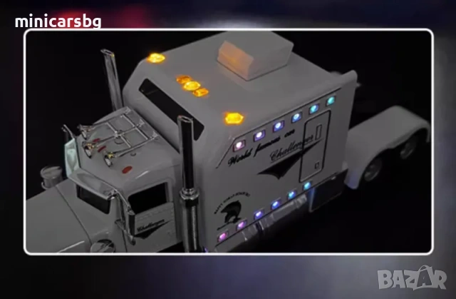 Американски влекач 1:24 , снимка 5 - Колекции - 54222392