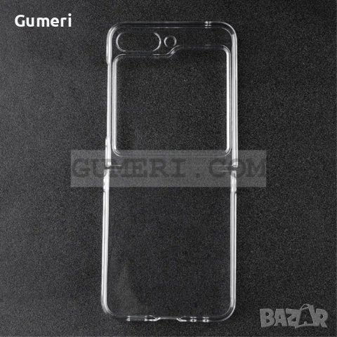Samsung Galaxy Z Flip5 5G Предпазен Гръб - Прозрачен, снимка 5 - Калъфи, кейсове - 42209344