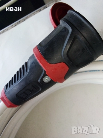 Удължител 10м. с кабел ШВПС 3х2.5мм. щепсел и подвижен контакт 16А, снимка 3 - Разклонители и удължители - 52551366