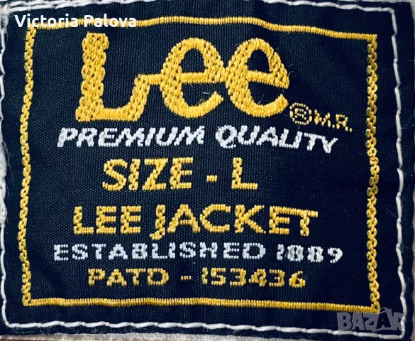 Красиво дънково яке LEE оригинал, снимка 7 - Якета - 47434389