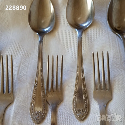 Вилици и лъжици П.Денев, снимка 5 - Прибори за хранене, готвене и сервиране - 53050736