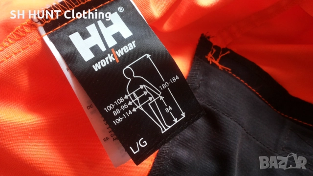 HELLY HANSEN ALNA 2.0 Hi Vis Work Set размер L работен екип яке и панталон W4-305 , W4-306, снимка 15 - Якета - 51967510