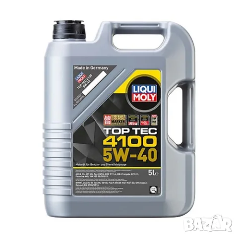 Синтетично моторно масло TOP TEC 4100 5W-40 - 5л Liqui Moly