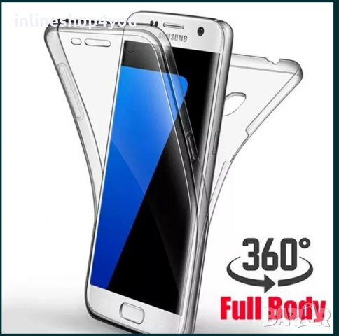 Силиконов 360° Градуса Кейс за Samsung Galaxy S20 S20+ A51 A71 Ultra, снимка 4 - Калъфи, кейсове - 31967580