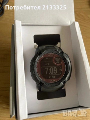 Смарт часовник Garmin Instinct 2x Solar Гармин