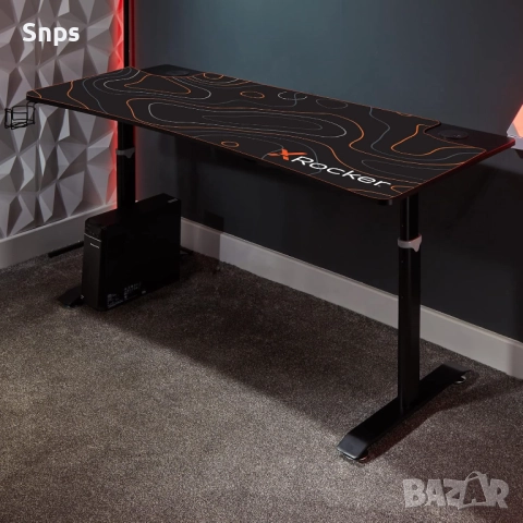 Геймърско бюро с регулируема височина, Геймърска маса X Rocker Cougar