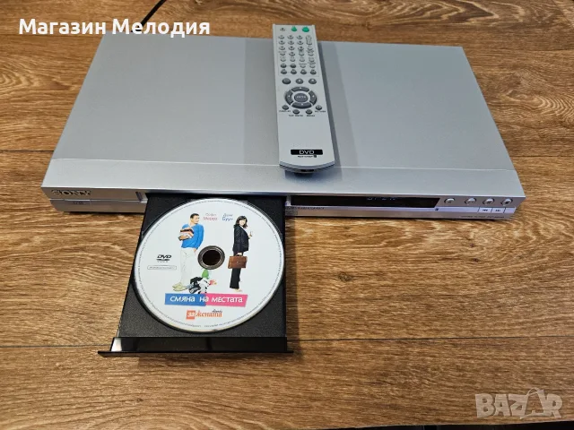 ДВД DVD/CD Плейър Sony DVP-NS355 – Японско качество, Сребърна класика с оригинално дистанционно