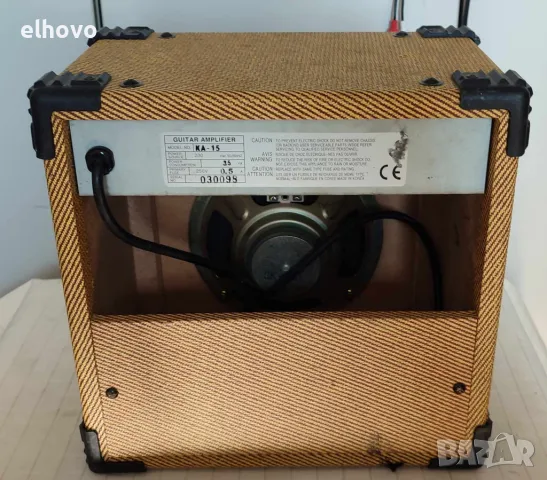 Усилвател за китара Career KA-15, снимка 3 - Ресийвъри, усилватели, смесителни пултове - 47831911