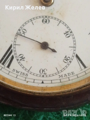 Джобен часовник H.Samuel Manchester рядък за КОЛЕКЦИОНЕРИ 35263, снимка 3 - Антикварни и старинни предмети - 54078042