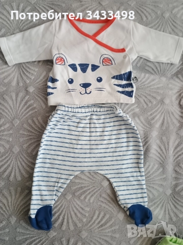 Бебешки дрешки 50-56см , снимка 13 - Комплекти за бебе - 52956461