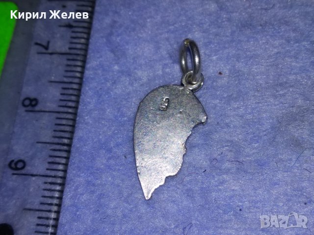 BEST FRIEND - СРЕБЪРНО МЕДАЛЬОНЧЕ - СЪРЧИЦЕ - Най-ДОБЪР ПРИЯТЕЛ СРЕБРО 925 АРТ ПЕНДАНТ 25943, снимка 6 - Колиета, медальони, синджири - 40762713