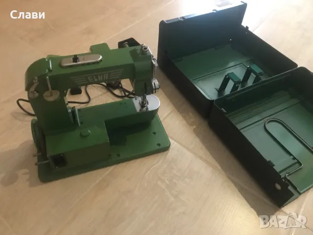 Ретро Швейцарска Шевна машина Elna, снимка 4 - Антикварни и старинни предмети - 47435999